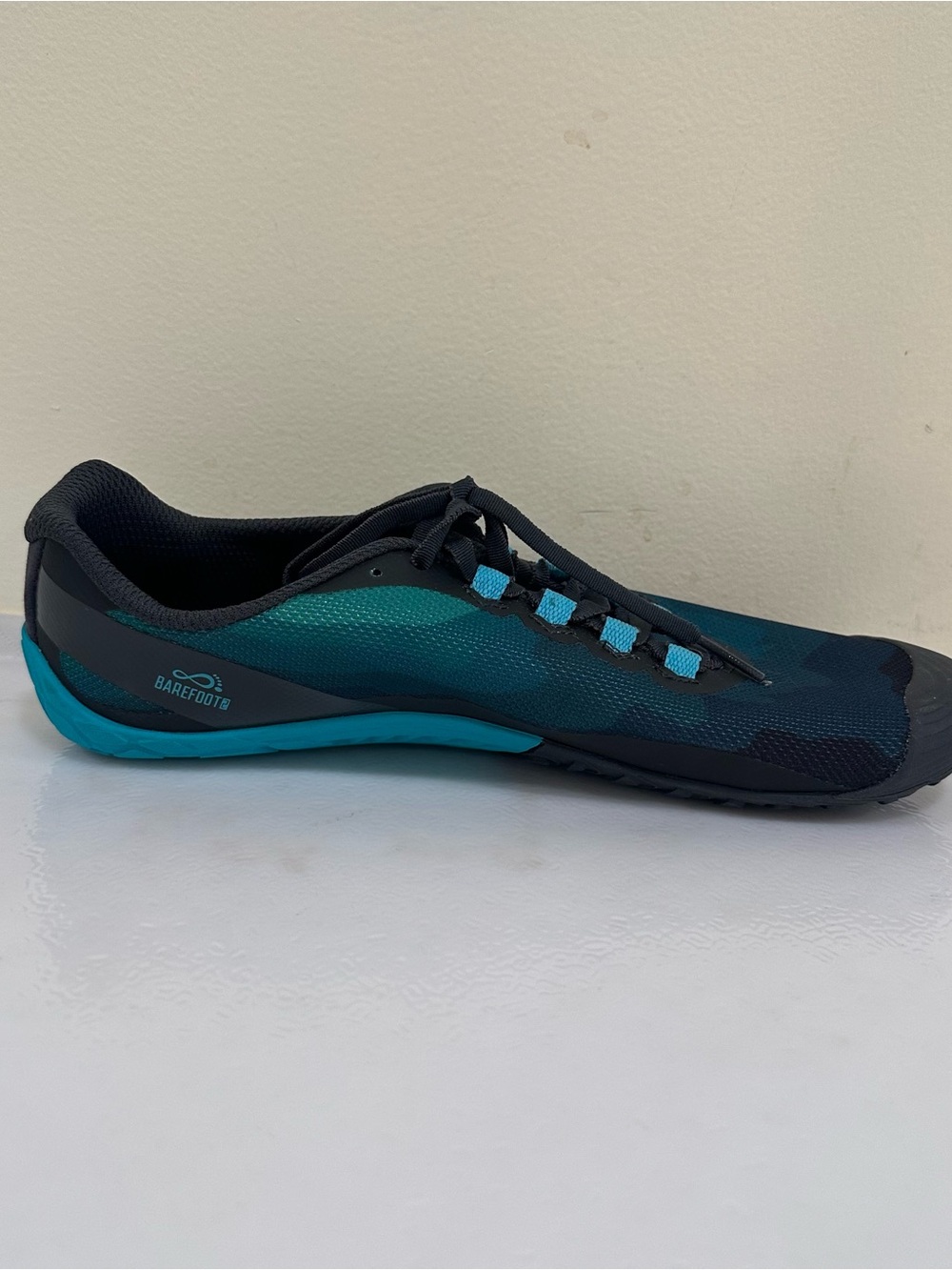 Merrell Vapor Glove 4 Green & Blue Lace Up BAREFOOT Sneakers Size Ladies 8 - Picture 5 of 10